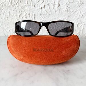 Beausoleil Paris Sunglass Frames Brown Tortoiseshell Rectangular France